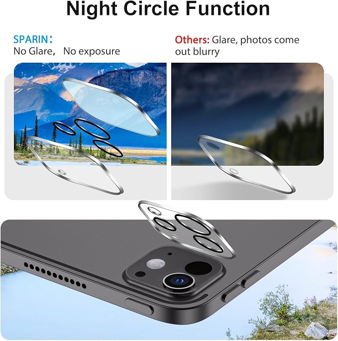 SPARIN Screen Protector for iPad Pro 11 Inch M5 2025/M4 2024, - Image 4