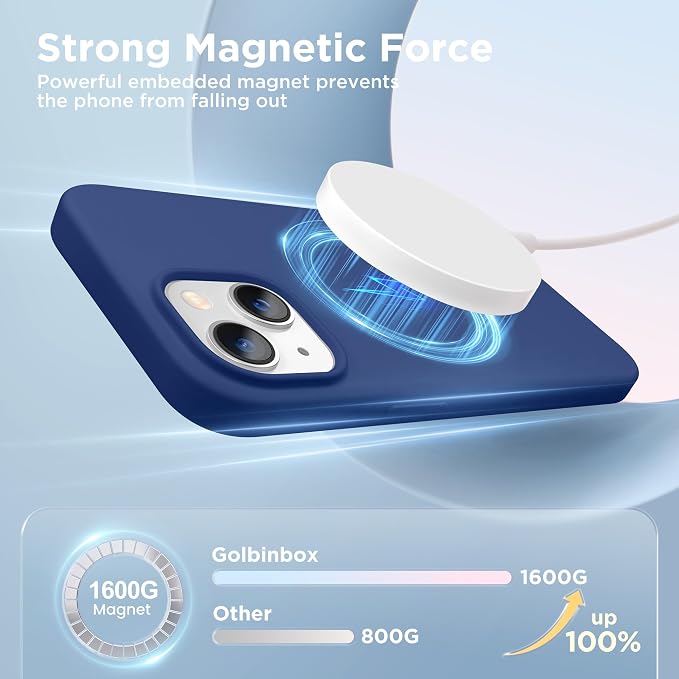 GolbinBox Magnetic for iPhone 13 Case & iPhone 14 Case, Compatible - Image 3