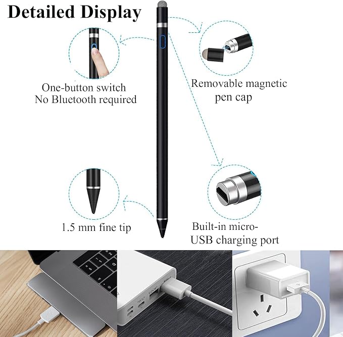 Active Stylus Pen for iPhone/iPad/Android, Kenkor Pencil - Image 4