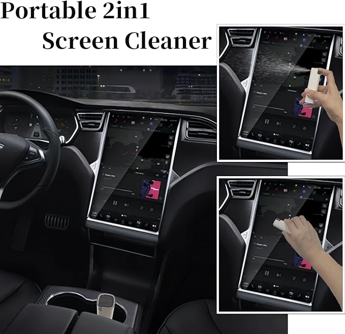 Car Screen Cleaner Spray and Wipe - Image 3