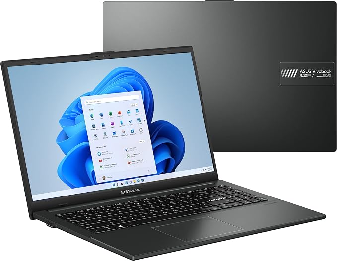 ASUS 2023 Vivobook Go 15 Laptop, 15.6" FHD Display, AMD Ryzen 5 7520U Processor, 8GB RAM, 512GB SSD, Windows 11 Home, Mixed Black, E1504FA-AS52 - Image 8