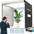 Glendan 40"x40" Light Box Photography, Large Photo Light Box by Glendan