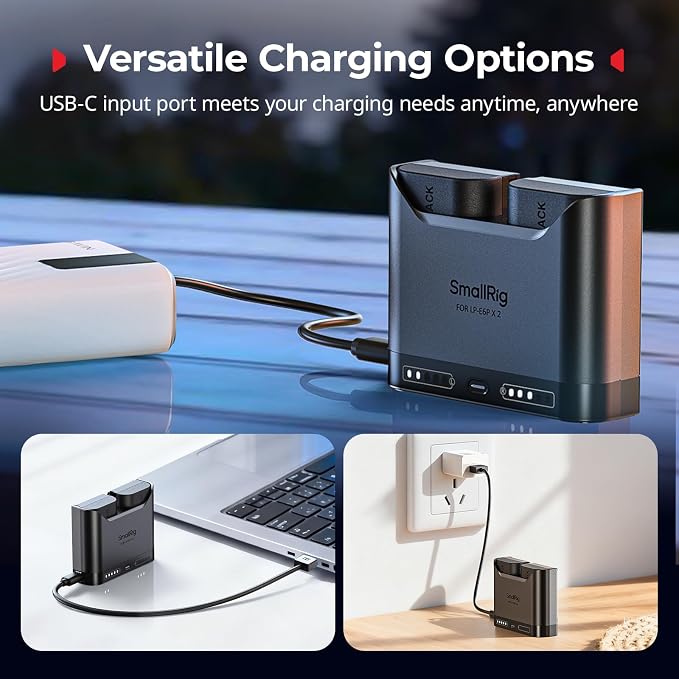 SMALLRIG LP-E6P Camera Battery Set - Image 8