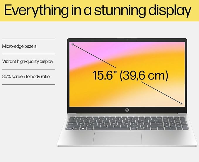 HP Pavilion 15.6" Laptop, 2026 Edition, 8GB RAM 256GB SSD | Intel Processor, WiFi 6, Windows 11, Everyday use - Image 2