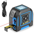 2-in-1 Laser Tape Measure, 130 Ft Laser Distance Meter and 16 Ft Self-Locking by Lytool