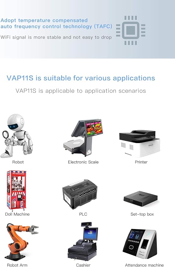 VONETS 2.4GHz High Power WiFi Bridge Wireless to Wired Ethernet Repeater - Image 5