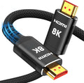 Snowkids 8K HDMI 2.1 Cable 3.3 ft, Non-Slip Nylon Braided, 48Gbps Ultra by Snowkids