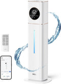 DREO HM735S 11L Smart Humidifier Large Room 700 ft², 100H Cool Mist Air Humidifiers for Bedroom, Top-Fill, Clean Tank Technology, 26dB, Auto Mode, Aroma Box, RGB, Remote & APP Control, Baby, White by DREO