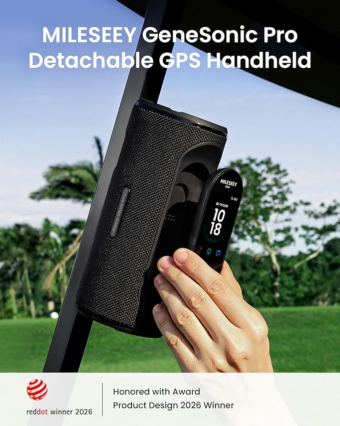MILESEEY GeneSonic Pro Golf Speaker - Image 2