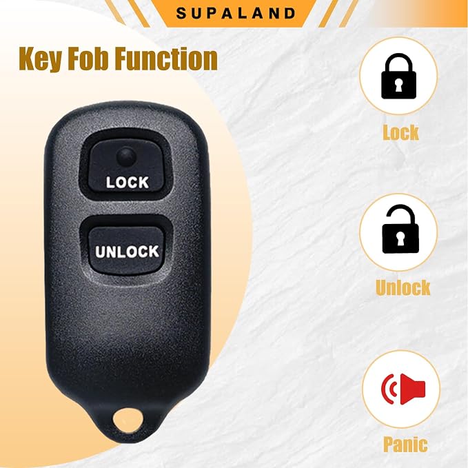 SUPALAND Key Fob Keyless Entry Fits - Image 7