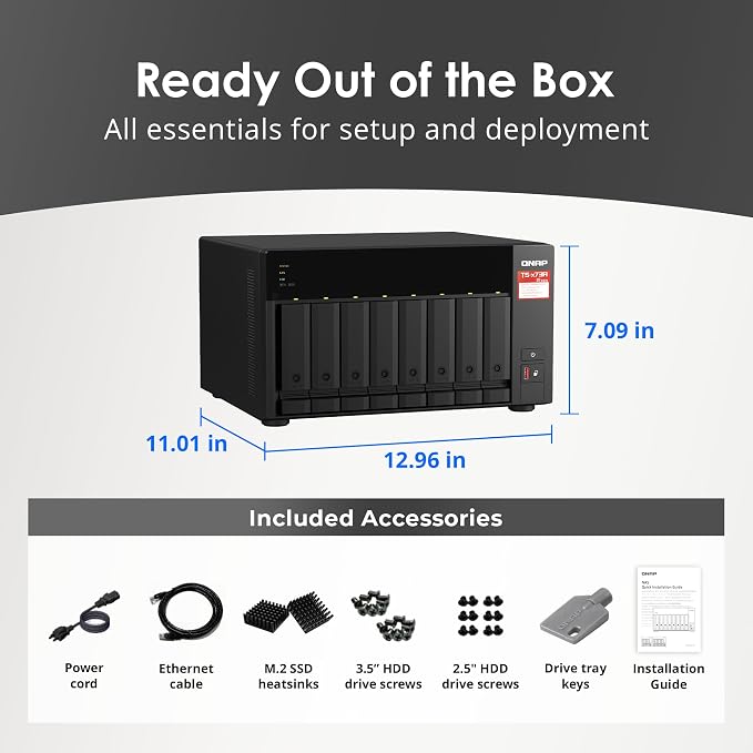 QNAP TS-873A-8G 8 Bay High-Performance NAS - Image 7