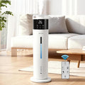 Large Humidifier for Bedroom, 8L/2.1Gal Ultrasonic Cool Mist, Remote control,Easy Clean with 350ML/H Large Mist Speed, Suitable for Kids Room Plant Yoga Study Room Office (White) by Unknown