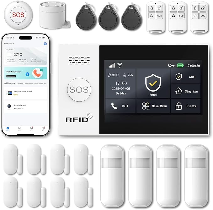 WiFi Wireless Alarm System for Home Security by Unknown