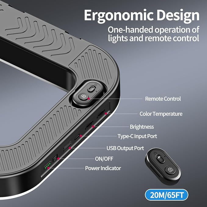 yAyusi Cell Phone Light for Video Recording, Handheld Phone Stabilizer - Image 6