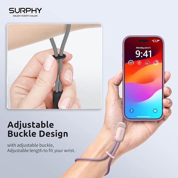 SURPHY 2 Pack Phone Lanyard for Cellphone Case, Phone Wrist Strap for Case - Image 5