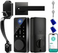Smart Deadbolt Lock Set, Fingerprint 5-in-1 Keyless Entry Door Lock by IBLOGSmartDoorLock