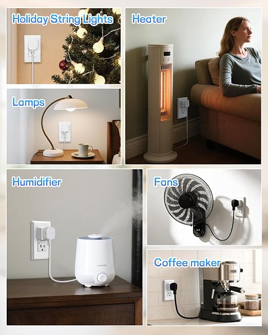 Greencycle Remote Control Outlet, Wireless Light Switch and Outlet Plug - Image 7