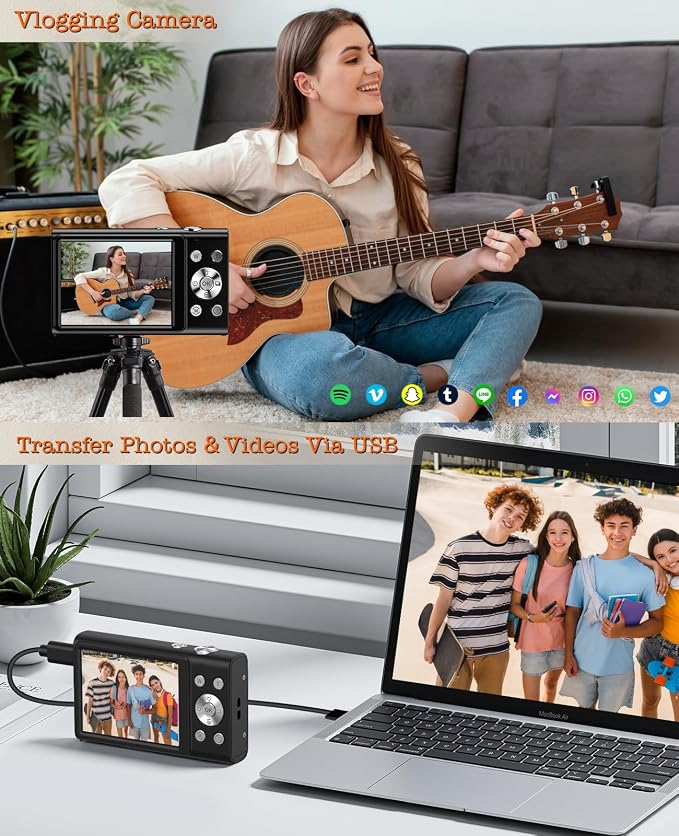 Digital Camera, 4K Vlogging Camera - Image 6