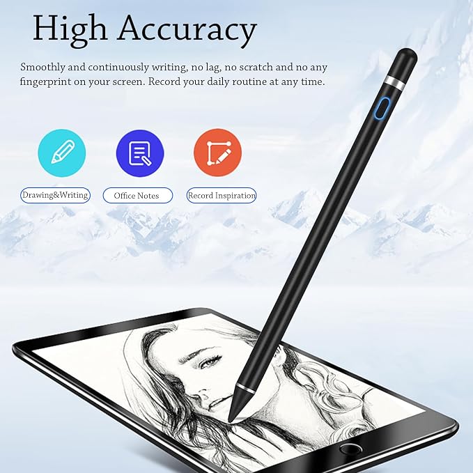 Stylus Pens Compatible for iOS&Android Touch Screens, iPad Pencil - Image 5