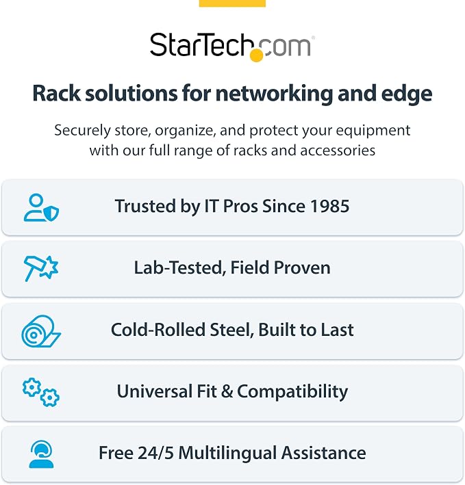StarTech.com 6U Wall Mount Network Rack - Image 8
