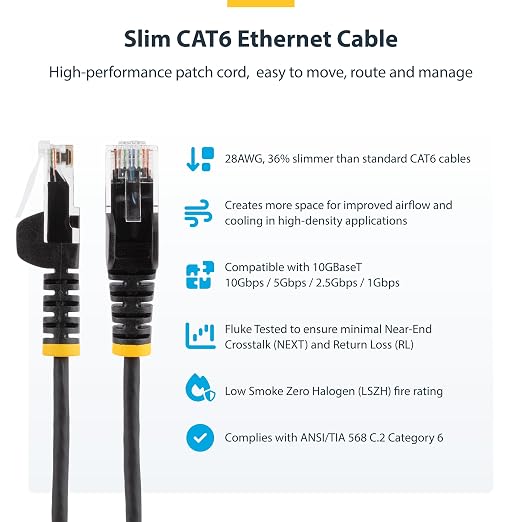 StarTech.com 6 ft CAT6 Cable - Image 2
