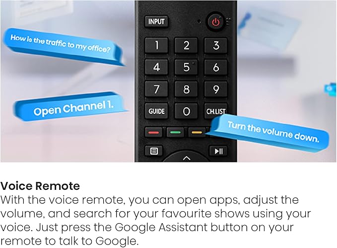 Hisense 55-Inch Class A6 Series 4K UHD Smart Google TV with Alexa Compatibility, Dolby Vision HDR, DTS Virtual X, Sports & Game Modes, Voice Remote, Chromecast Built-in (55A6H) , Black - Image 12