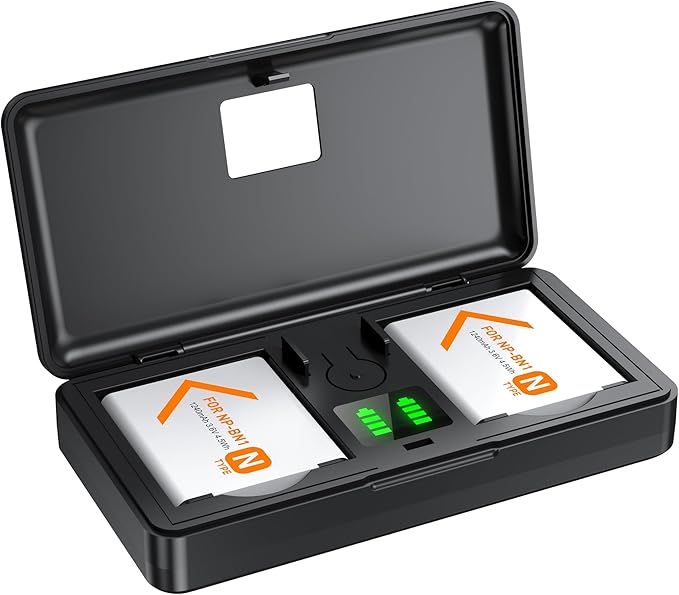 NP-BN1 Battery and Charger Set, Camera Accessories kit by SEVKUMZ