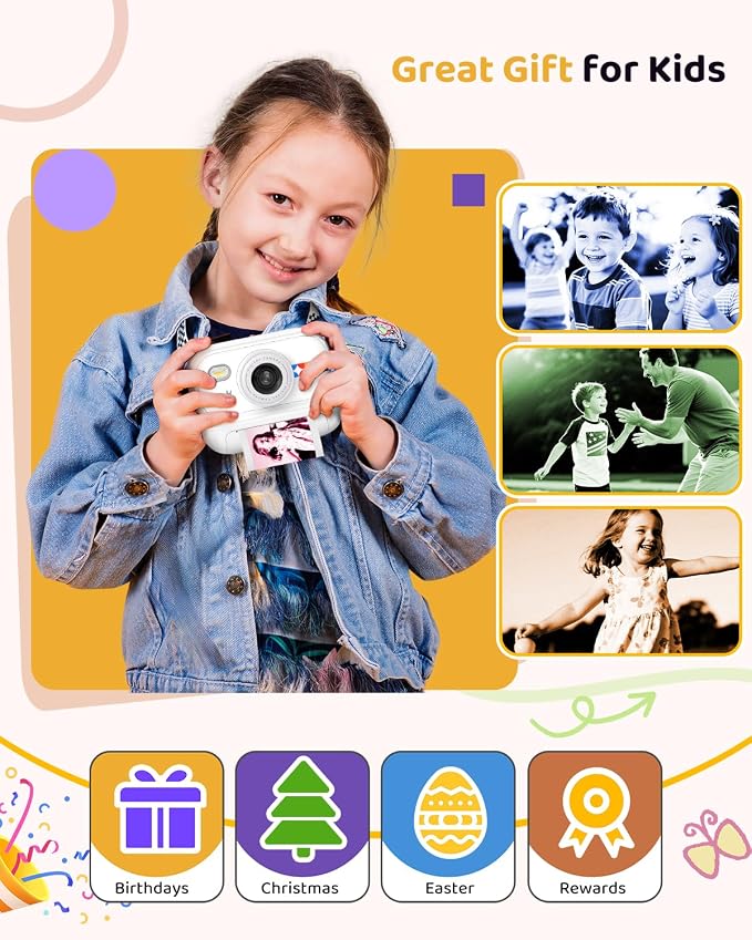 Kids Color Instant Print Camera – Kids Camera - Image 7