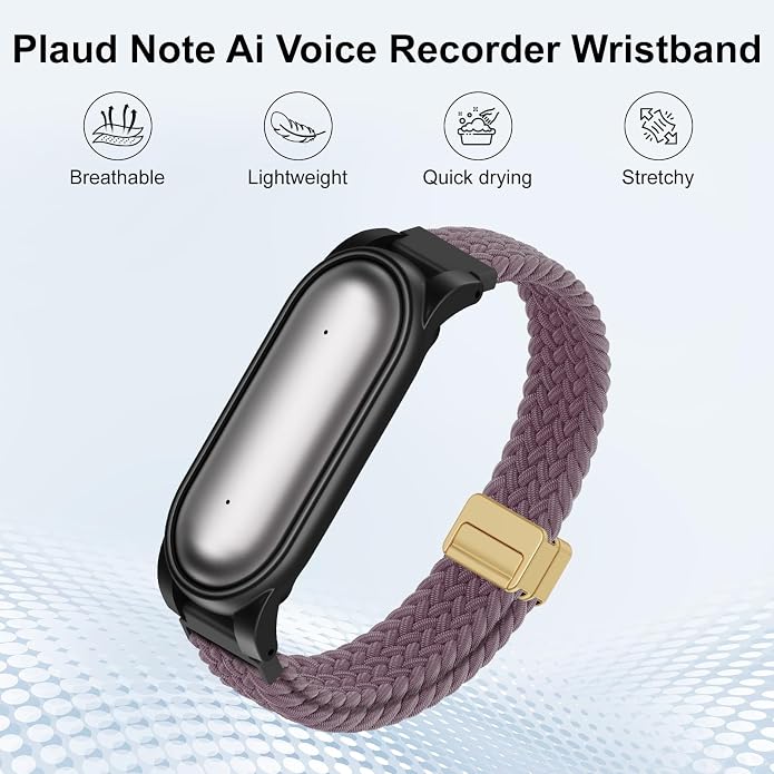 Adjustable Braided Wristband Compatible - Image 2