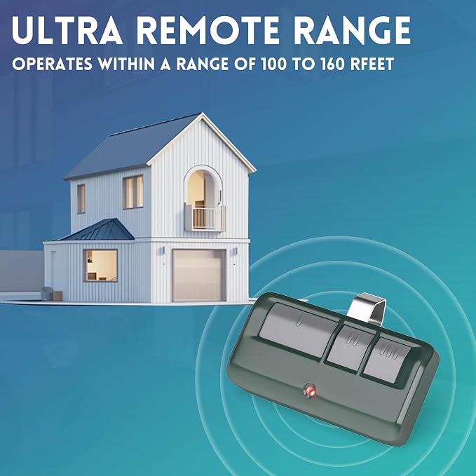 1 for Chamberlain LiftMaster Craftsman Garage Door Opener Remote 893LM 893Max - Image 4