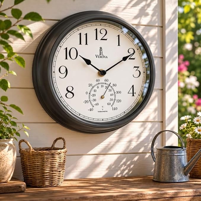 Outdoor Clocks for Patio Waterproof - Image 3