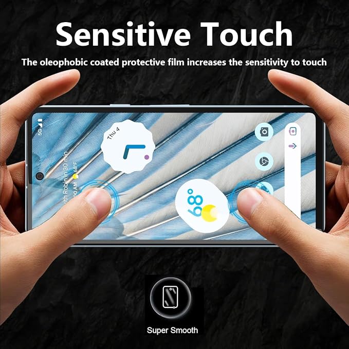 3+2 Pack Screen Protector for Google Pixel 7a Flexible TPU Film - Image 7