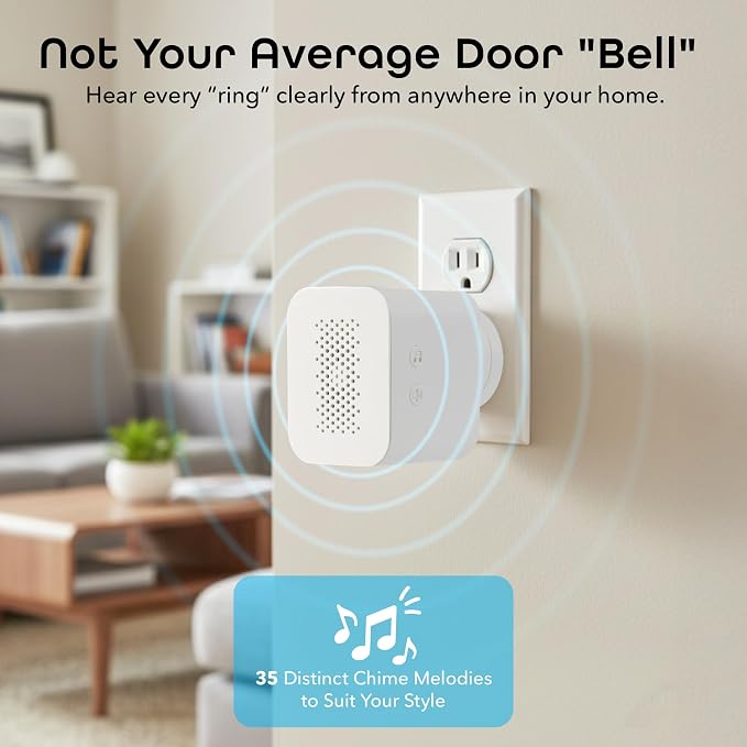 Geeni Halo 3MP Smart Video Doorbell Camera – Battery Powered or Hardwired - Image 6