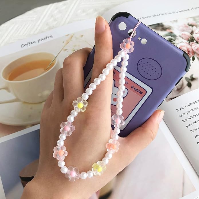 Phone Charm Strap Cute Phone Lanyard Wrist Strap Bracelet Accessories - Image 3