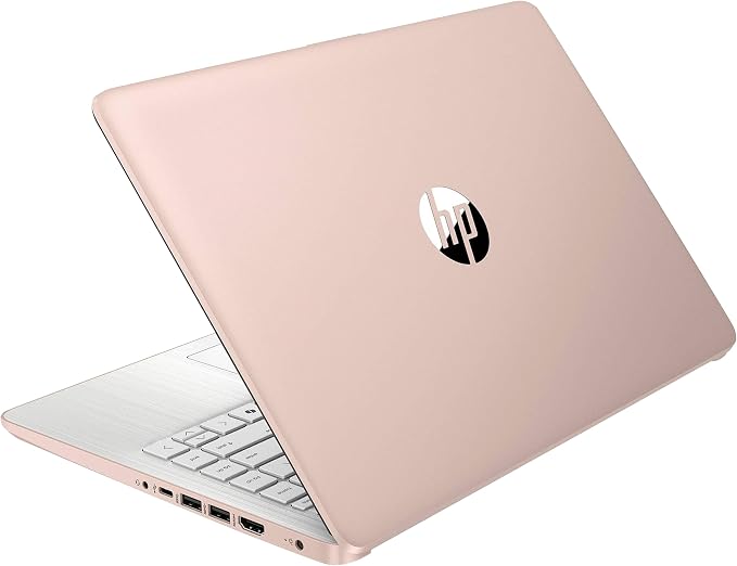 HP Stream 14" HD Laptop, Intel Processor N150, 4GB RAM, 128GB UFS, Intel Graphics, Webcam, Wi-Fi 6, Long Battery Life, Copilot, Windows 11 S, Gold (Renewed) by Unknown