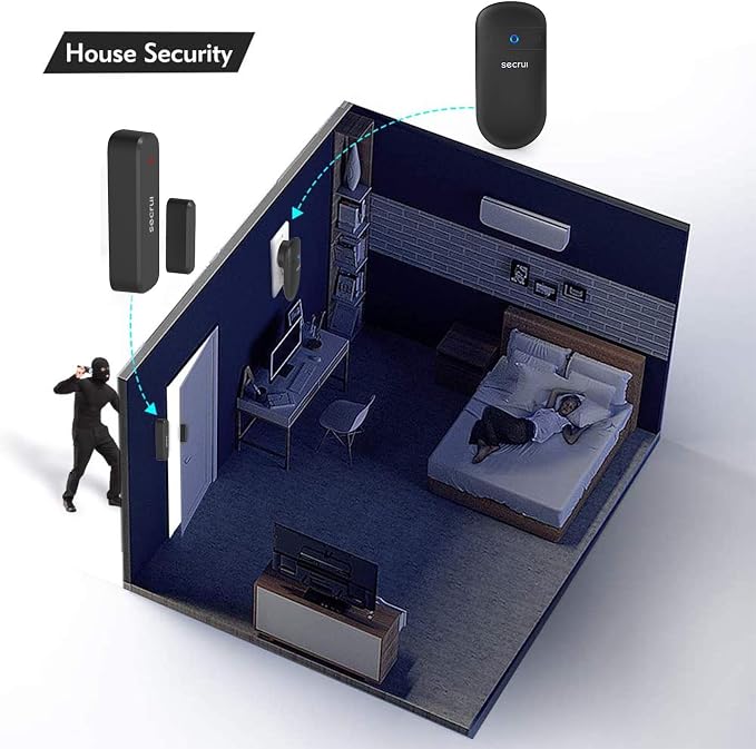 SECRUI Door Chime, Door Open Sensor Chime - Image 5
