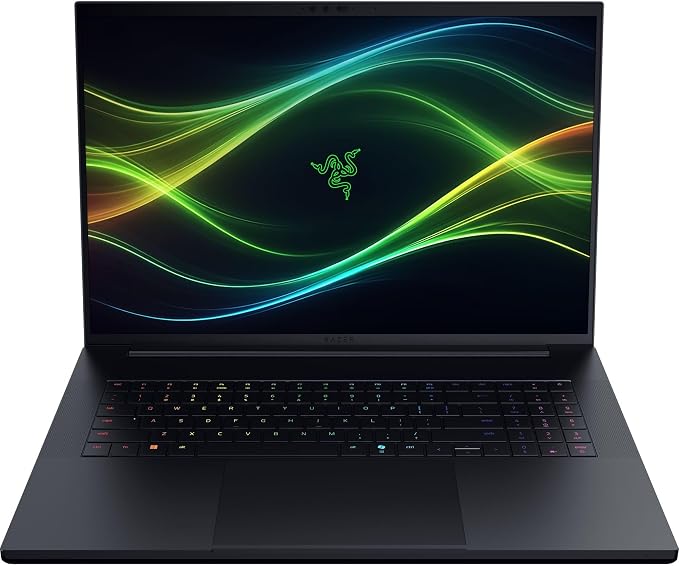 Razer Blade 18 (2026) Gaming Laptop, RTX 5090, 32GB DDR5, 2TB, Black | Intel Ultra 9 290HX, 18" UHD+ 240Hz / FHD+ 440Hz Dual Mode Display, Wi-Fi 7, TB5, Upgradeable Memory, Windows 11 by Unknown
