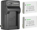 Kastar 2-Pack Battery and AC Wall Charger Replacement by Kastar