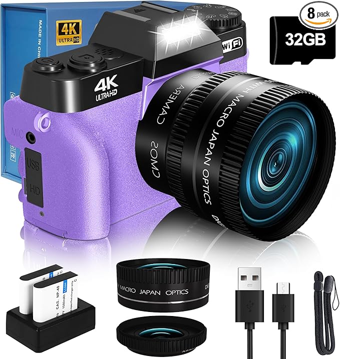 2026 Upgrade VJIANGER Digital Camera by TaketheCameraTaketheWorld