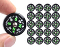 20 Pack Button Compass Mini Pocket Oil Filled Compass Dia. 20mm | by ZoloAJay