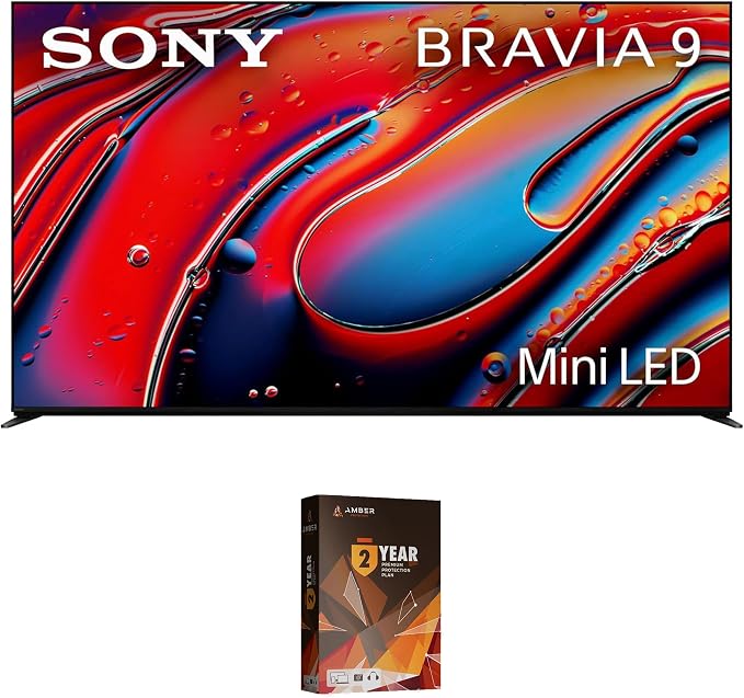 Sony K85XR90 85 Inch XR90 Series Bravia Mini LED HDR QLED 4K Google TV with 2 Year Amber Protection Plan (2024) by Unknown