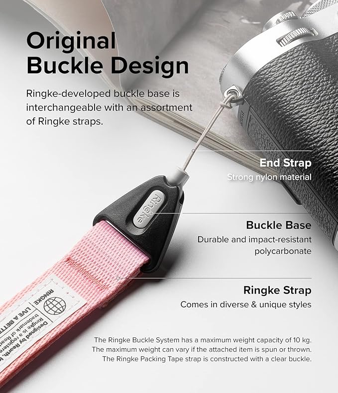 Ringke Hand Strap Designed for Camera Strap and Phone Strap, Adjustable Sturdy - Image 6