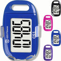 Clip-on 3D Pedometer for Walking Steps Counter by OZOFitness