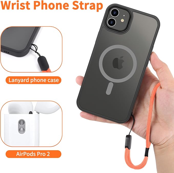 CACOE Phone Lanyard 2 Pcs-1 Pcs Adjustable Neck Strap, 2 Pads, Universal - Image 7