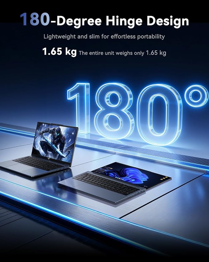 Laptop with Windows11,24GB DDR5 512GB SSD,Intel i5 Processor (Up to 4.5GHZ) | 15.6 inch Laptop Computer,12C/16T,WiFi 6, Webcam,Intel Iris Xe Graphics,High Performance Laptops for Student,Business - Image 6