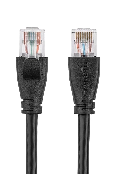 Amazon Basics RJ45 Cat-6 Ethernet Patch Cable, 1Gpbs Transfer Speed, 14 Foot - Image 3