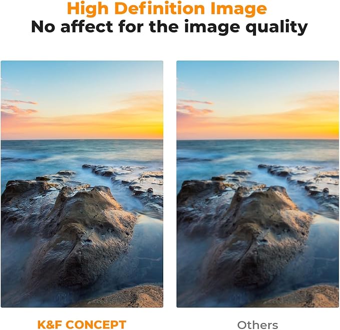 K&F CONCEPT 67mm Magnetic CPL+ND8+ND64+Magnetic Basic Ring+Lens Cap Camera Lens - Image 6