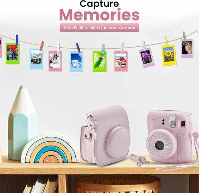 Fujifilm Instant Mini 12 Camera + Accessory Bundle & Compatible Custom Case + - Image 2