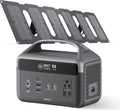 Portable Power Station with Foldable Solar Panels 40w, DaranEner 300w Lifepo4 Battery 60W USB-C Pd, 192Wh Fast Recharge Home Backup Power Bank, Lightweight Solar Generator for Camping, Outdoor Travel by DaranEner