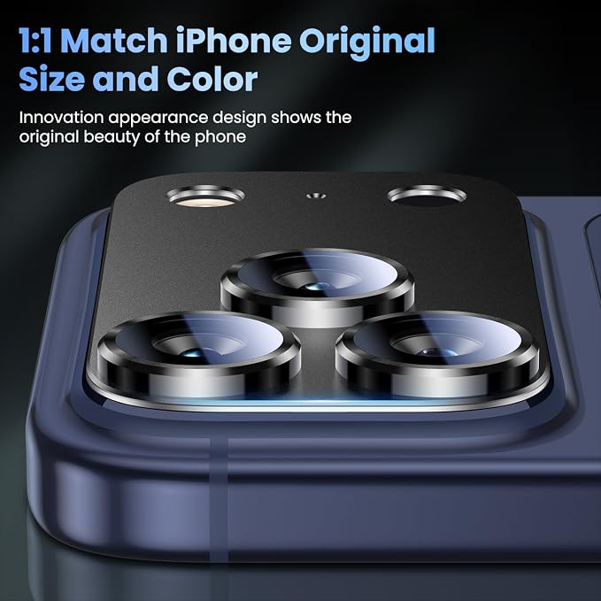 Uyiton Compatible with iPhone 17 Pro Camera Lens Protector - Image 6